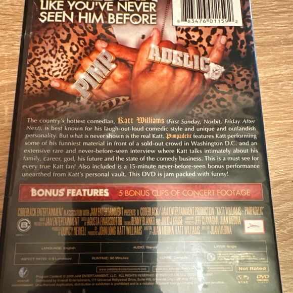 Katt Williams: Pimpadelic (DVD, 2009) - Picture 2 of 3